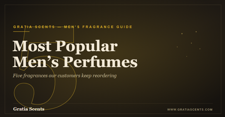 5 Most Popular Men's Perfumes 