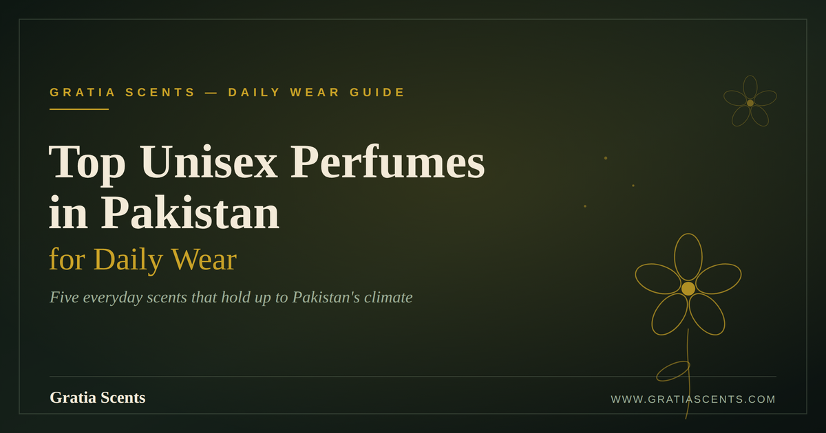 Top Unisex Perfumes in Pakistan for Daily Wear